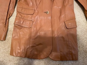 lot 61 image: Or-Jack Leather Coat
