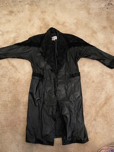 lot 45 image: Pelle Studio Leather Coat