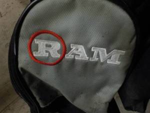 lot 8 image: Ram Golf Bag and Clubs...