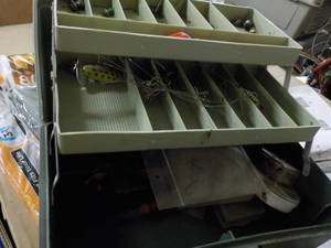 lot 20 image: Small Tackled Box and contents...