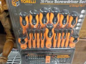 lot 47 image: Torelli 39 piece Screw Driver Set...