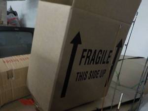lot 62 image: 75 Cardboard Boxes 14 x 15 9...