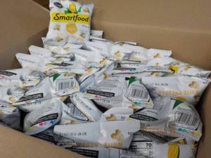 lot 67 image: Case of 72 bags Smart Food White Ch...