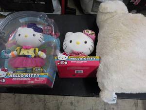 lot 82 image: Hello Kitty and Polar Bear Pillow P...