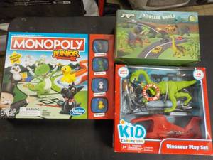 lot 84 image: Dinosaur ToysGame Lot...
