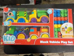 lot 87 image: Kid Connection Block Vehicle Play S...