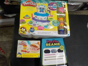 lot 88 image: Play Doh and Knitting Lot...