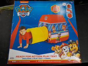 lot 99 image: Paw Patrol Play Tent...