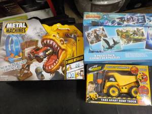 lot 100 image: How to Train your Dragon, Toy Truck...