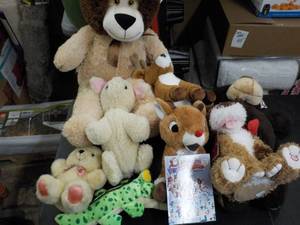 lot 104 image: Stuffed Animal Lot...
