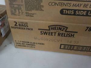 lot 185 image: 2 - 1.5 lb. Gallon Bags Heinz Sweet...