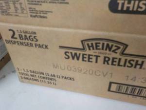 lot 190 image: 2 - 1.5 lb. Gallon Bags Heinz Sweet...