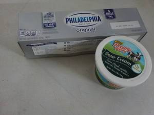 lot 191 image: 3 lb. Box Philadelphia Cream Cheese...