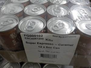 lot 217 image: Kitu Super Expresso 12 - 6 oz Cans ...