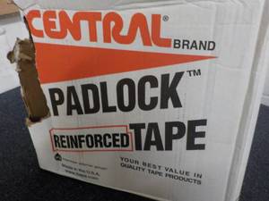 lot 275 image: Central Padlock Reinforced Tape 3 ...