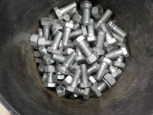 lot 295 image: 5 Gallon Pail 12 Full of Nuts and ...