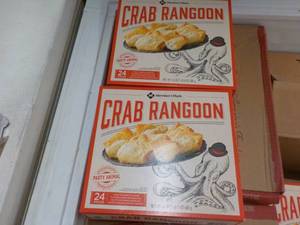 lot 326 image: 2 - 24 oz Frozen Crab Rangoon from ...