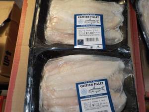 lot 329 image: 2 Frozen pkg Catfish Fillets...