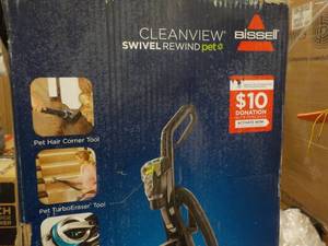 lot 359 image: Bissell Cleanview Swivel Pet Rewind...