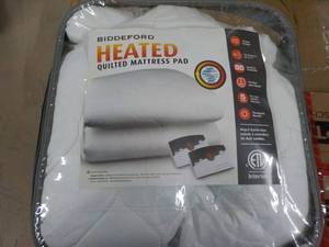 lot 360 image: Biddleford Heated Quilted Mattress ...