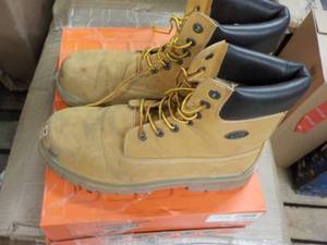 lot 363 image: Lugz Steel Toe Mens Size 11.5...