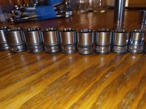 lot 10 image: Snap On 38 metric socket set