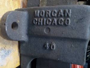 lot 31 image: Morgan Chicago bench vice #40