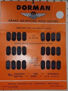 lot 56 image: Dorman brake adjustment housing