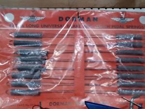 lot 55 image: Dorman extra long universal brake and clutch springs