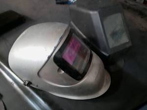 lot 69 image: 2 Welding helmets auto shade