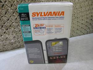 lot 67 image: (F-0) Sylvania Weatherproof Digital...