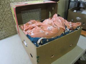 lot 127 image: (A-4) Box Full of Assorted Clothes ...
