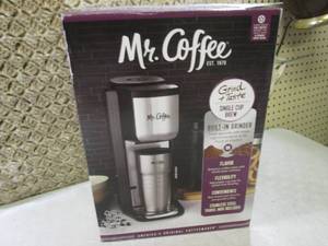 lot 132 image: (EC1) Mr. Coffee 16oz Grind  Taste...
