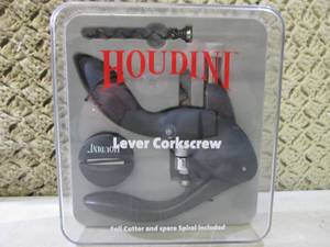 lot 185 image: (BS) Houdini Lever Corkscrew...