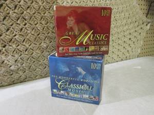 lot 199 image: (C-4) Lot of 2 10 CD Music Sets...