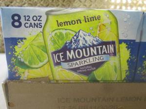 lot 231 image: (C-1) Case of 24 Cans Ice Mountain ...