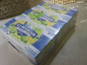 lot 232 image: (C-1) Case of 24 Cans Ice Mountain ...