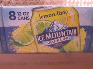 lot 233 image: (C-1) Case of 24 Cans Ice Mountain ...
