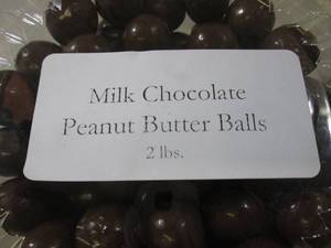 lot 240 image: (B-1) 4 Pounds Milk Chocolate Peanu...