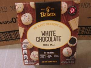 lot 250 image: (EC2) 9 Cases of Bakers White Choco...