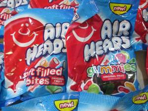 lot 273 image: (C-1) Assorted Air Heads Candy Past...