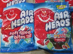 lot 274 image: (C-1) Assorted Air Heads Candy Past...