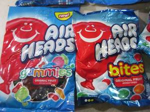 lot 275 image: (C-1) Assorted Air Heads Candy Past...