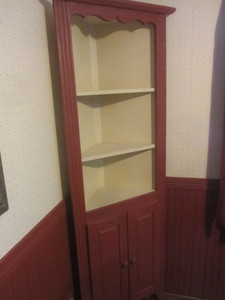 lot 62 image: Corner Cabinet