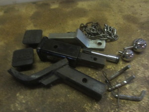 lot 72 image: Receiver Hitch, Pins