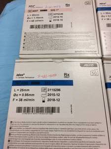 lot 43 image: WOW MSRP $600 Lot Of 4 NEW IN BOX&nbspSmiths Medicals Popular JELCO I.V. Catheters Radiopaque In Various Sizes - Expired