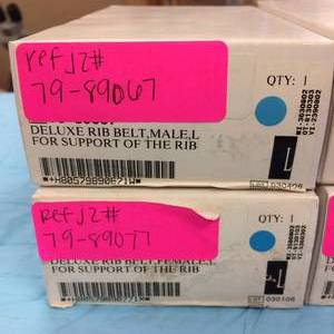 lot 59 image: Lot Of 4 NEW IN BOX Physical Therapy Miscellaneous Body Supports For Rib Area