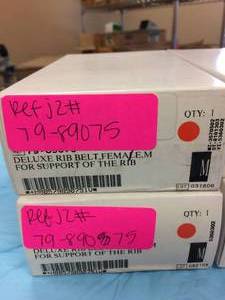 lot 60 image: Lot Of 4 NEW IN BOX Physical Therapy Miscellaneous Body Supports For Rib Area