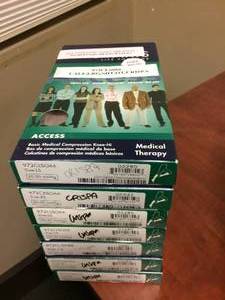 lot 100 image: MSRP $200 Lot of 5&nbspSigvaris Diabetic Compression Socks Crispa Color Size LS & XS