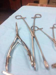 lot 37 image: Large Lot Of Surgical Scissors Plus More - Excellent Condition